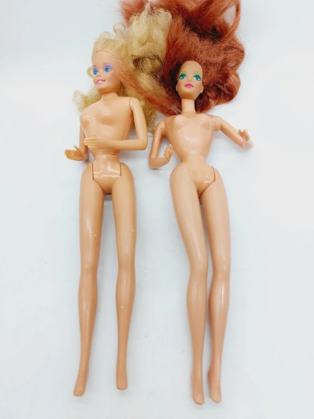Barbie 1 Blonde 1966 And 1 Red Hair 1985 Mattel Lot Of 2